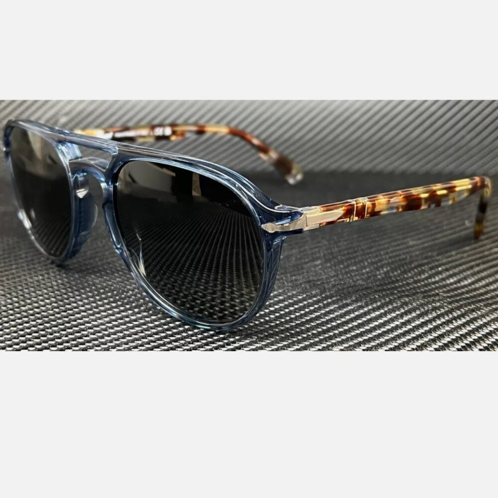 New Persol Men's Transparent 55mm Sunglasses